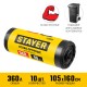 Мешки строительные мусорные черные особопрочные HEAVY DUTY 360 л 10 штук STAYER 39157-360