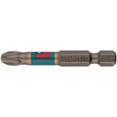 Биты WP, сталь S2, с насечкой, Профи, 50 мм PH3, 10 шт. (57578)