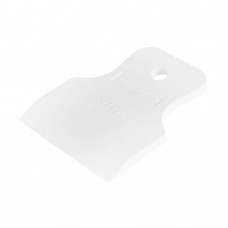 Шпатель, белая резина, 60 мм Сибртех (85832)