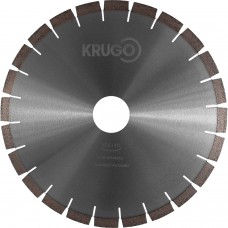Диск алмазный сенментный по граниту,бесшумный 350 x 40 x 3,4x 60 x 15mm KRUGO (BSG14B)