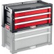Ящик 562 х 289 х 262 мм (22) с 3 выдвижными полками DRAWER-3 KETER 38381-3