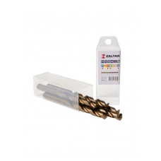 Комплект свёрл по металлу индустриальных, 5 шт, DIN 338, HSS-E Co5, Тип VA, 5xD, O10.50 мм (ZA-74105-S5)