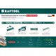 Биметаллическое гибкое полотно по металлу Alligator-24, 24 TPI, 300 мм KRAFTOOL 15942-24