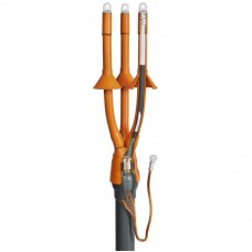 Муфта кабельная концевая 3ПКНТп-10-300/400(Б) (КВТ) (92348)