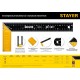 Угольник столярный 500 мм, со стальным полотном STAYER 3430-50