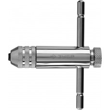 Метчикодержатель для M3-M10 с храповым механизмом и реверсом Профессионал ЗУБР 28137-85