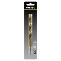 Сверло по металлу Runtec HSS-TiN 13 x 151мм HEX 1/4