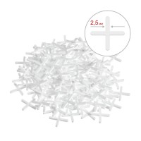 Крестики для плитки 2.5 мм, 150 шт ЗУБР 33811-2.5