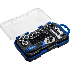 Универсальный набор инструмента 27 предм. Профессионал ЗУБР Компакт-27 27642-H27