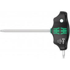 467 TORX® HF Отвёртка с Т-образной рукояткой, с фиксацией, TX 20 x 100 мм (WE-023373)