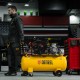 Компрессор воздушный BCW3000-T/100, ременный привод, 3.0 кВт, 100 литров, 520 л/мин Denzel (58118)