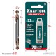 Сверло двухстороннее 3.2?49 мм по металлу DOUBLE Сo-8 сталь M42+8%Co класс А KRAFTOOL 29654-3.2-10