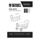 Дизельная тепловая пушка DHG-50, 50 кВт, 1100 м3/ч, прямой нагрев Denzel (96486)