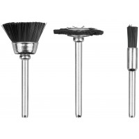 Корщетки нейлоновые, набор 3 шт (36905)