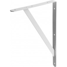 Уголок-кронштейн усиленный 400 х 280 х 30 х 4 мм белый STAYER 37423-1