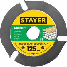 Диск пильный по дереву быстрый рез Fast STAYER 200x32/30 мм 24Т 3680-200-32-24_z01  