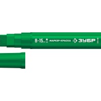 Маркер-краска МК-1500 зеленый, 8-15 мм ЗУБР 06329-4