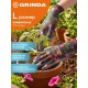 GRINDA PROTECT, L (9), садовые перчатки с прозрачным нитриловым покрытием, чёрные, 13 класс (11296-L)