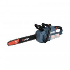 Пила цепная аккумуляторная серия 2Х2, 40V, 40 см , бесщёточный мотор