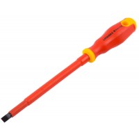 STAYER Electro, SL8 х 175 мм, диэлектрическая отвертка, Professional (25141-08-17)