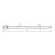 Стяжка стальная СКС-П (316) 4.6x350 (Fortisflex) (74892)