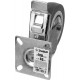 Колесо поворотное с тормозом d 100 мм, г/п 65 кг, резина/полипропилен ЗУБР 30956-100-B