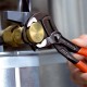 Клещи переставные 250 мм, зев 50 мм, хром, 2-комп ручки COBRA KN-8705250
