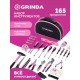 GRINDA Pink Tools 165 предм, универсальный набор инструмента (22109)