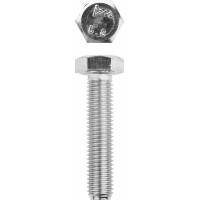 Болт M12 x 55 мм, кл. пр. 5.8, цинк, 5 кг, ГОСТ 7798-70 ЗУБР 303080-12-055