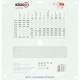 Диск алмазный сплошной ультратонкий KRUGO MASTER 400х3,2х25,4х10 mm 81084000284
