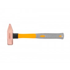 Молоток с поперечным бойком 3 кг BeCu рукоятка фибергласс искробезопасная 186-1010, HORTZ