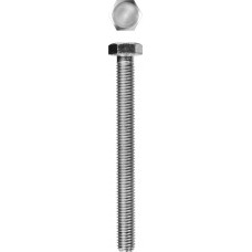 Болт M12 x 120 мм, кл. пр. 5.8, цинк, 5 кг, ГОСТ 7798-70 ЗУБР 303080-12-120