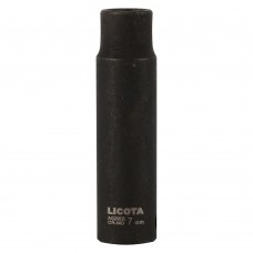 Головка торцевая ударная глубокая 7 мм 6-гранная 1/4 Licota AG2007L