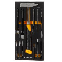 RUNTEC RT-PC1E12 Набор ударно-режущего инструмента RUNTEC в ложементе EVA, 12 предметов (RT-PC1E12)