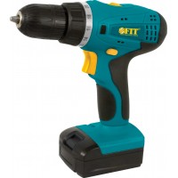 Дрель-Шуруповерт акк. 14,4 В; 0-350/1250 об/мин; 22 Нм; 2 (Li-Ion) 1,3 Ач; 1 ч.; рез. накл.; кейс (80194)