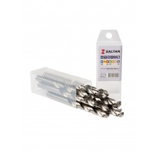 Комплект свёрл по металлу индустриальных, 10 шт, DIN 338, HSS-G, Тип N, 5xD, O9.50 мм (ZA-73095-S10)