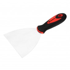 Шпательная лопатка из нержавеющей стали, 120 мм, двухкомпонентная ручка Matrix (85512)