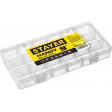 Органайзер пластиковый 230 x 120 x 35 мм, (9) с 18 ячейками HANDY-9 STAYER 38051-09