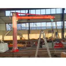 Кран консольный поворотный ручной TOR PSJ35050 500 кг, высота 3 м, стрела 5 м (1050600)