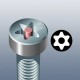 Бита TX 30 x 89 мм с отверстием 1/4 E6.3 TORX BO серия 867/4 Z Wera WE-060054