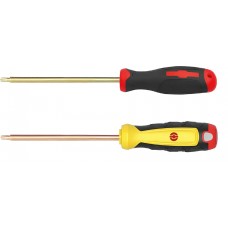 Отвертка Torx Т55*350 мм (общ.477мм) искробезопасный сплав AlCu 264A-1018, HORTZ