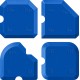 Набор специальных шпателей для формирования швов герметика НШГ-16 ЗУБР 1015-H4