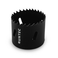 Коронка биметаллическая 57 мм BiM HSS-Co8, 4-6 TPI RUNTEC RT-HBV57