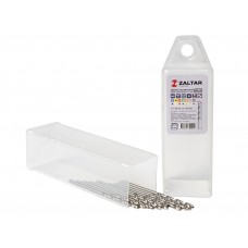 Комплект свёрл по металлу индустриальных, 10 шт, DIN 338, HSS-G, Тип N, 5xD, O2.00 мм (ZA-73020-S10)