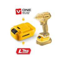 Адаптер для АКБ LMS под инструмент V1 STEHER 20 В LMS-V1  