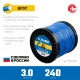 Леска для триммера КРУГ, 3.0 мм, 240 м ЗУБР Профессионал 71015-3.0