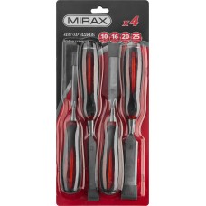 Набор стамесок-долот 4 предм MIRAX 1810-H4