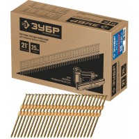 Гвозди реечные рифленые оцинкованные SN21 50 x 2.87 мм, 3500 шт ЗУБР 305393-50