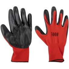 Перчатки трикотажные маслобензостойкие с нитриловым покрытием для точных работ (12478)