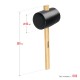 Киянка резиновая чёрная 1100 г STAYER 20505-100